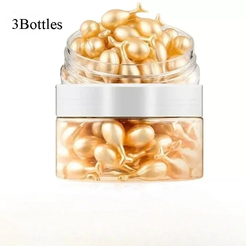 50pcs Collagen Face Capsules – Acne, Wrinkle Remover & Firming Serum with Hyaluronic Acid