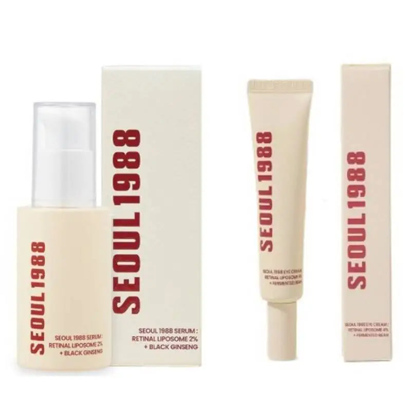 Korean 1988 Retinol Serum – Black Ginseng, Niacinamide & Vitamin C for Anti-Aging and Firming