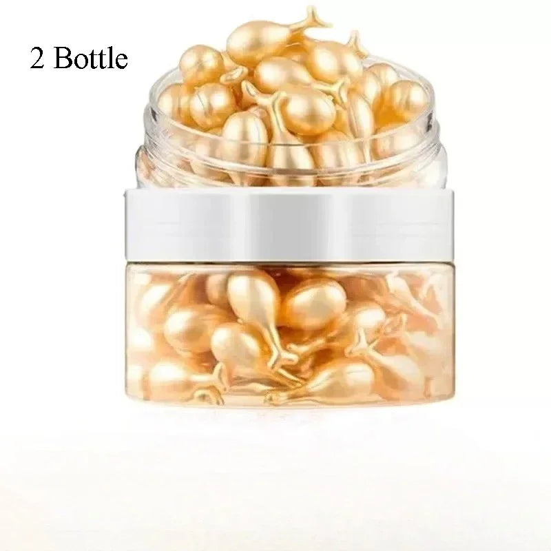 50pcs Collagen Face Capsules – Acne, Wrinkle Remover & Firming Serum with Hyaluronic Acid